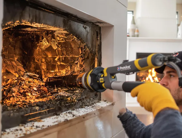 Professional chimney cleaning by Coral Springs Chimney Sweep in Coral Springs, FL