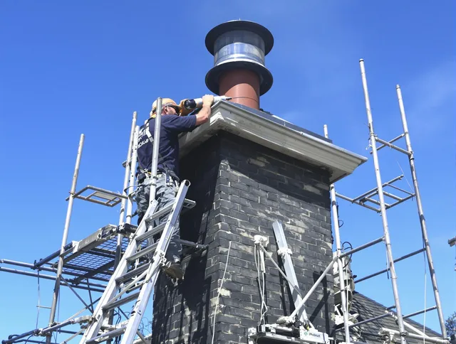 Sturdy chimney crown finished by Coral Springs Chimney Sweep in Coral Springs, FL