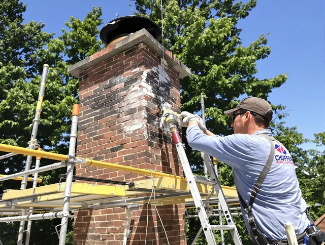 Structural chimney repair by Coral Springs Chimney Sweep in Coral Springs, FL